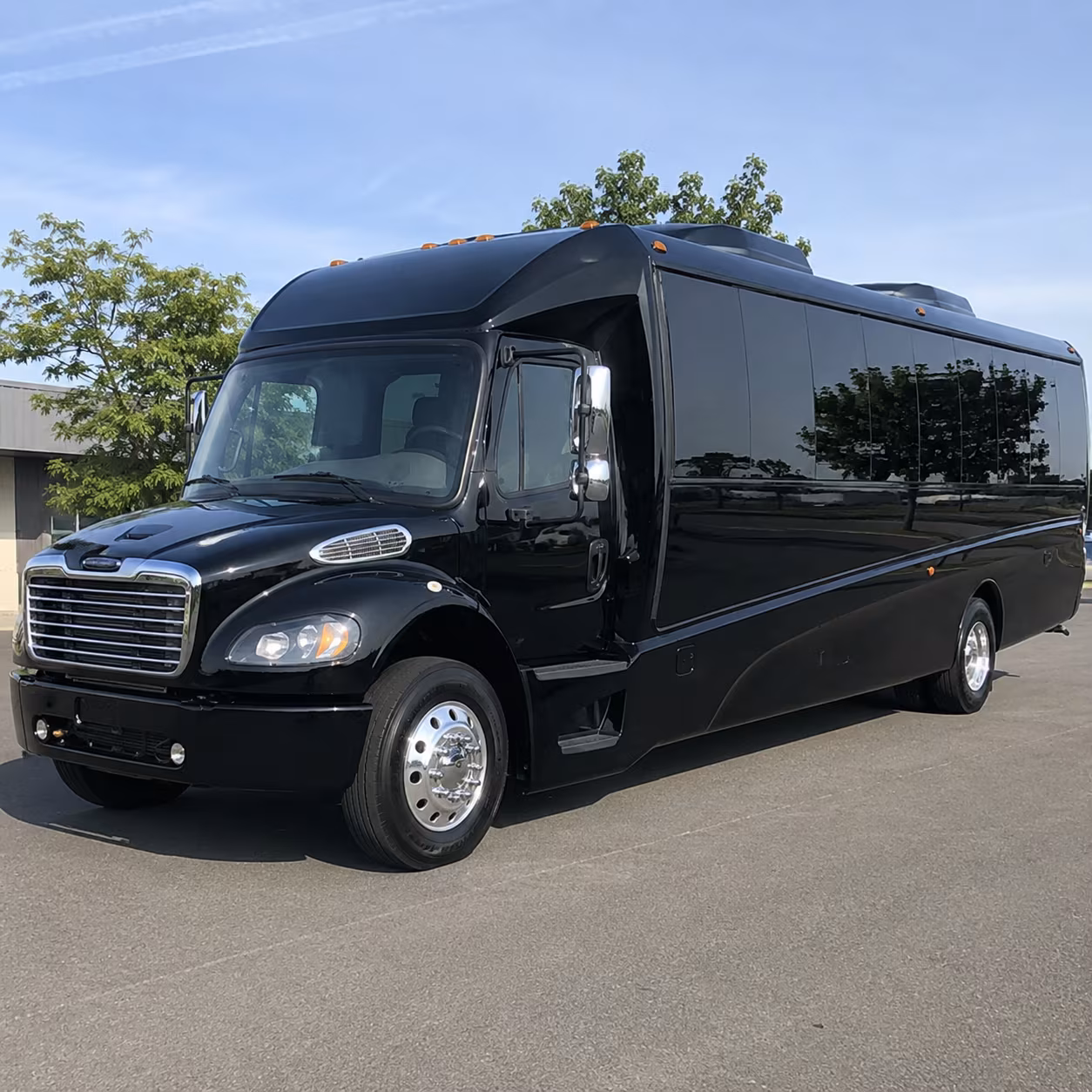 Orlando Airport Shuttle & Transportation party bus exterior