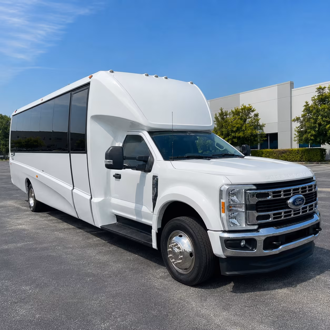 Orlando Airport Shuttle & Transportation party bus exterior