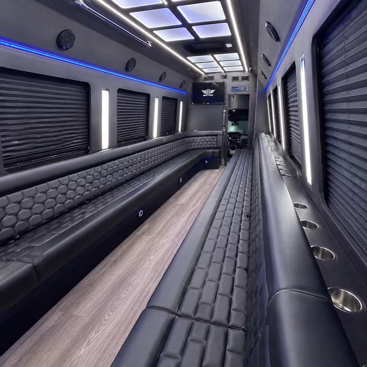 Orlando Bachelor & Bachelorette Transportation party bus exterior