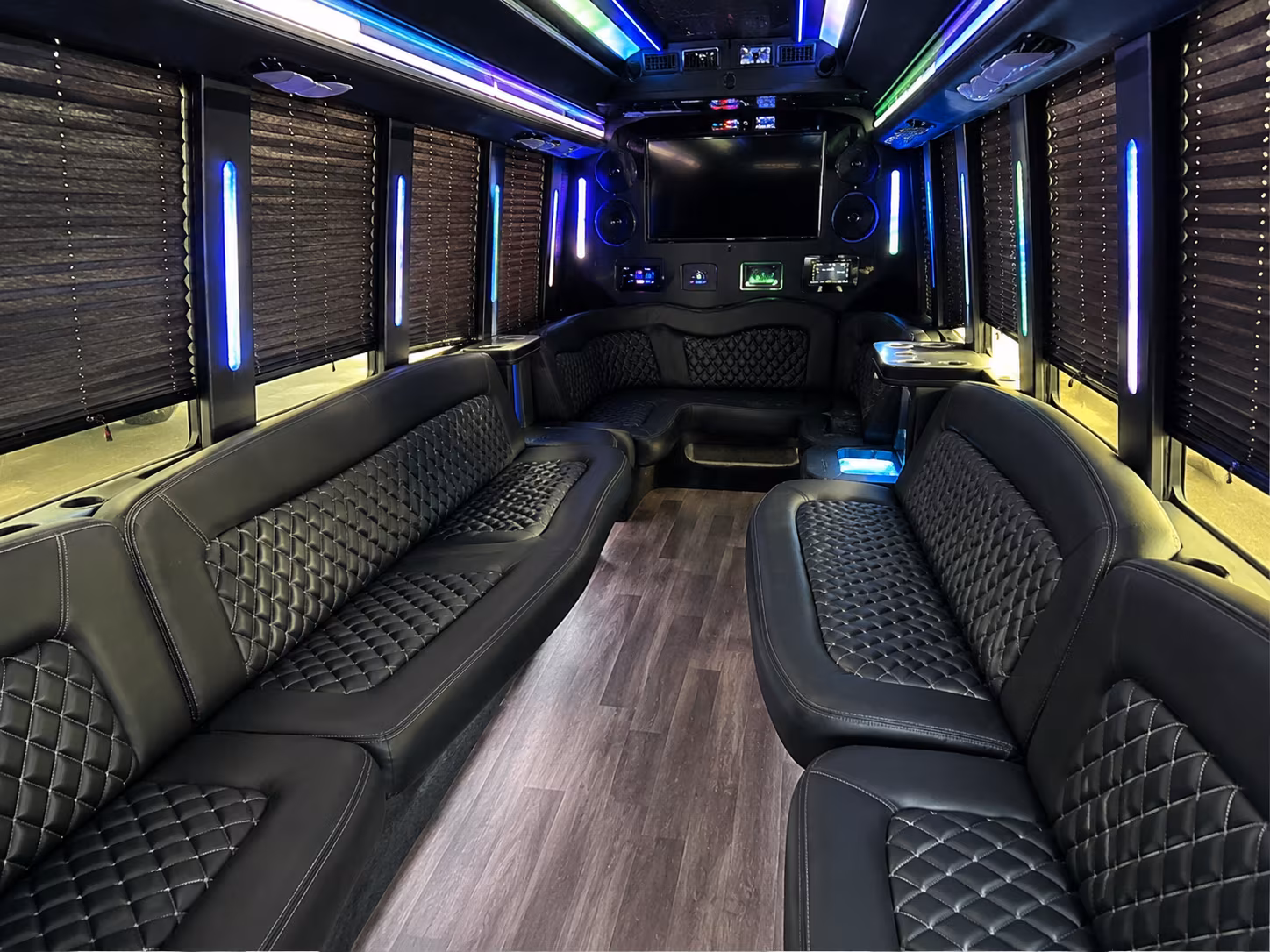 Orlando Bachelor & Bachelorette Transportation party bus exterior