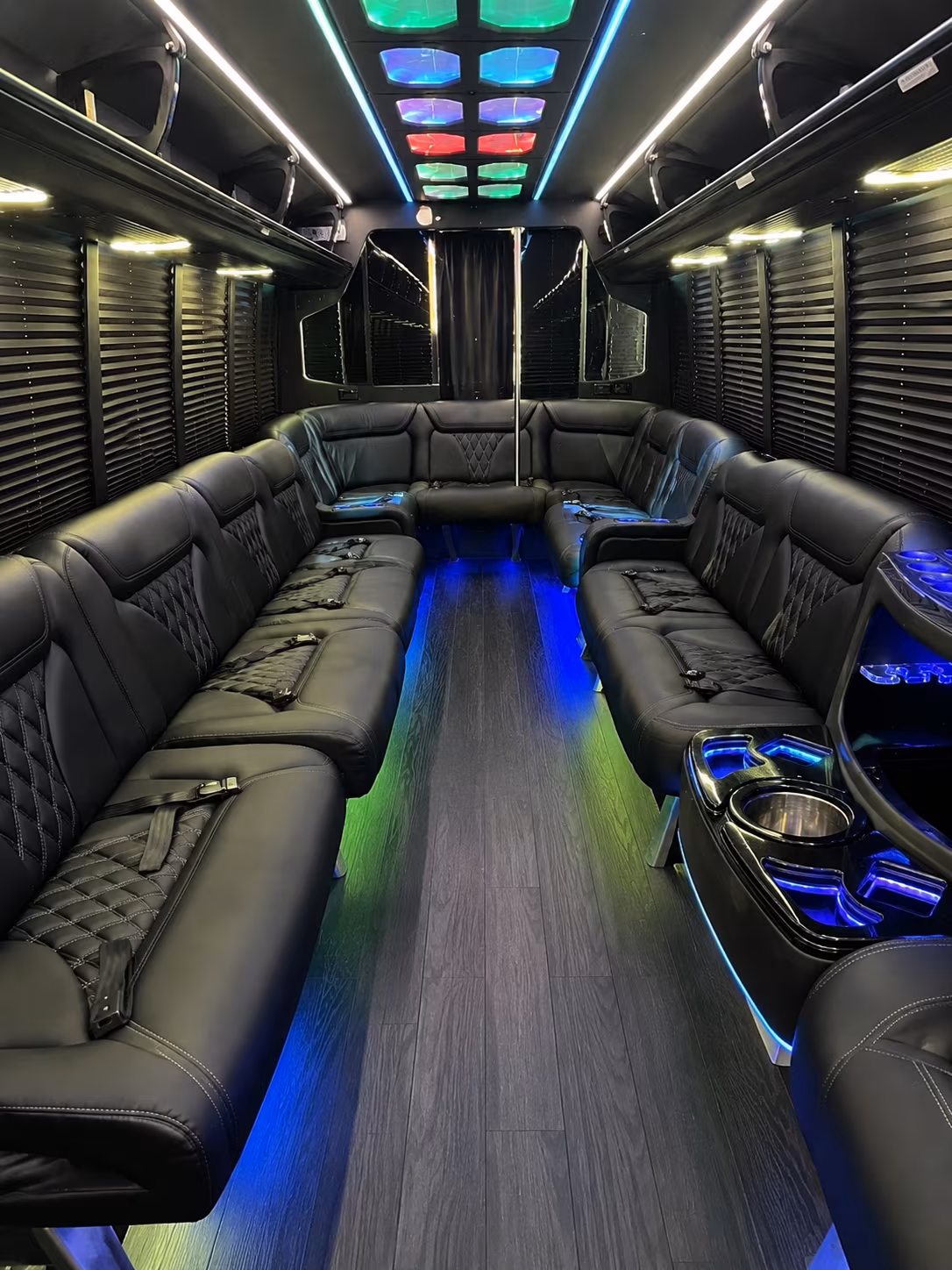 Orlando Private Event Transportation party bus exterior