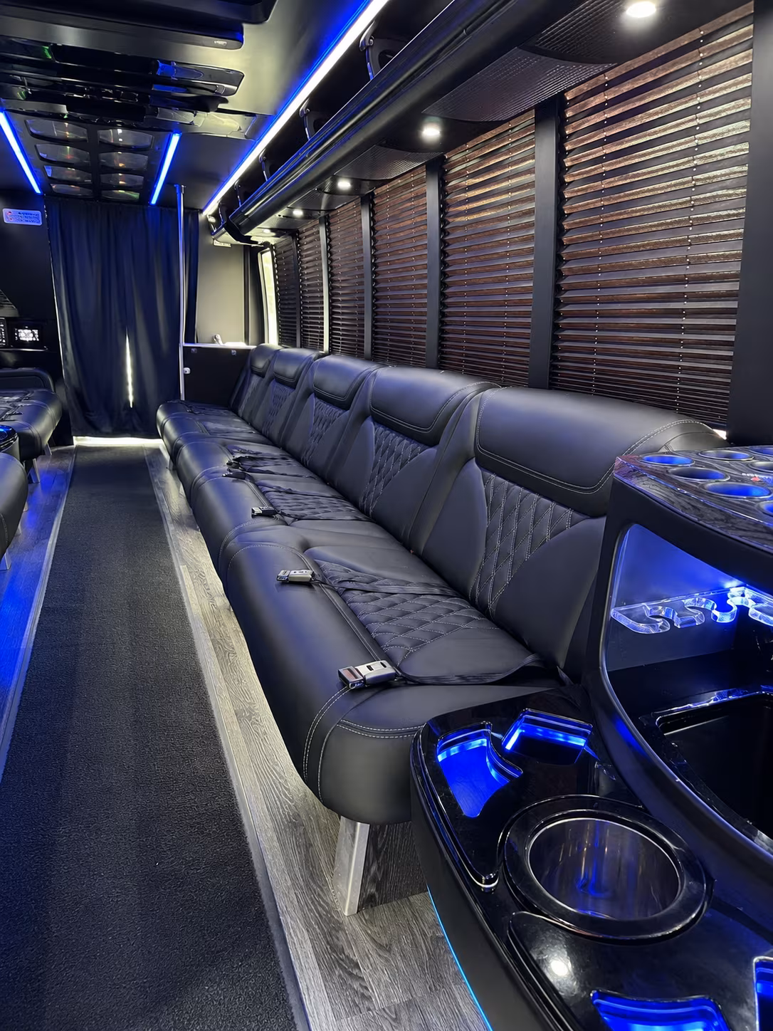 Orlando Prom & Homecoming Transportation party bus exterior
