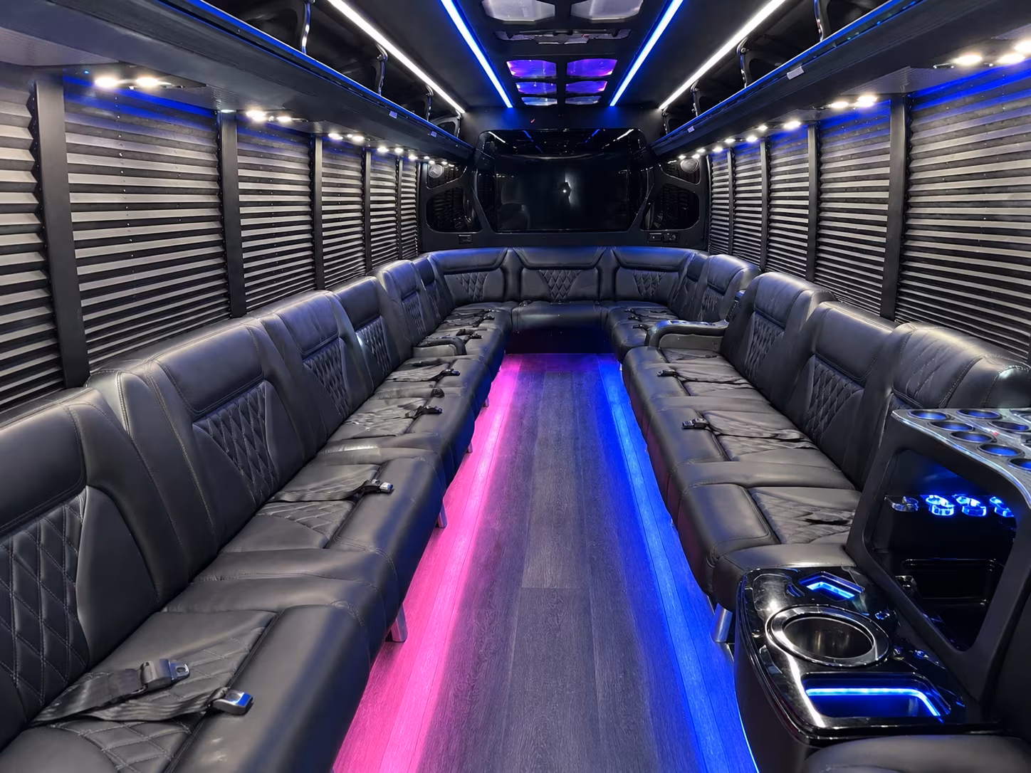 Orlando Prom & Homecoming Transportation onboard seating