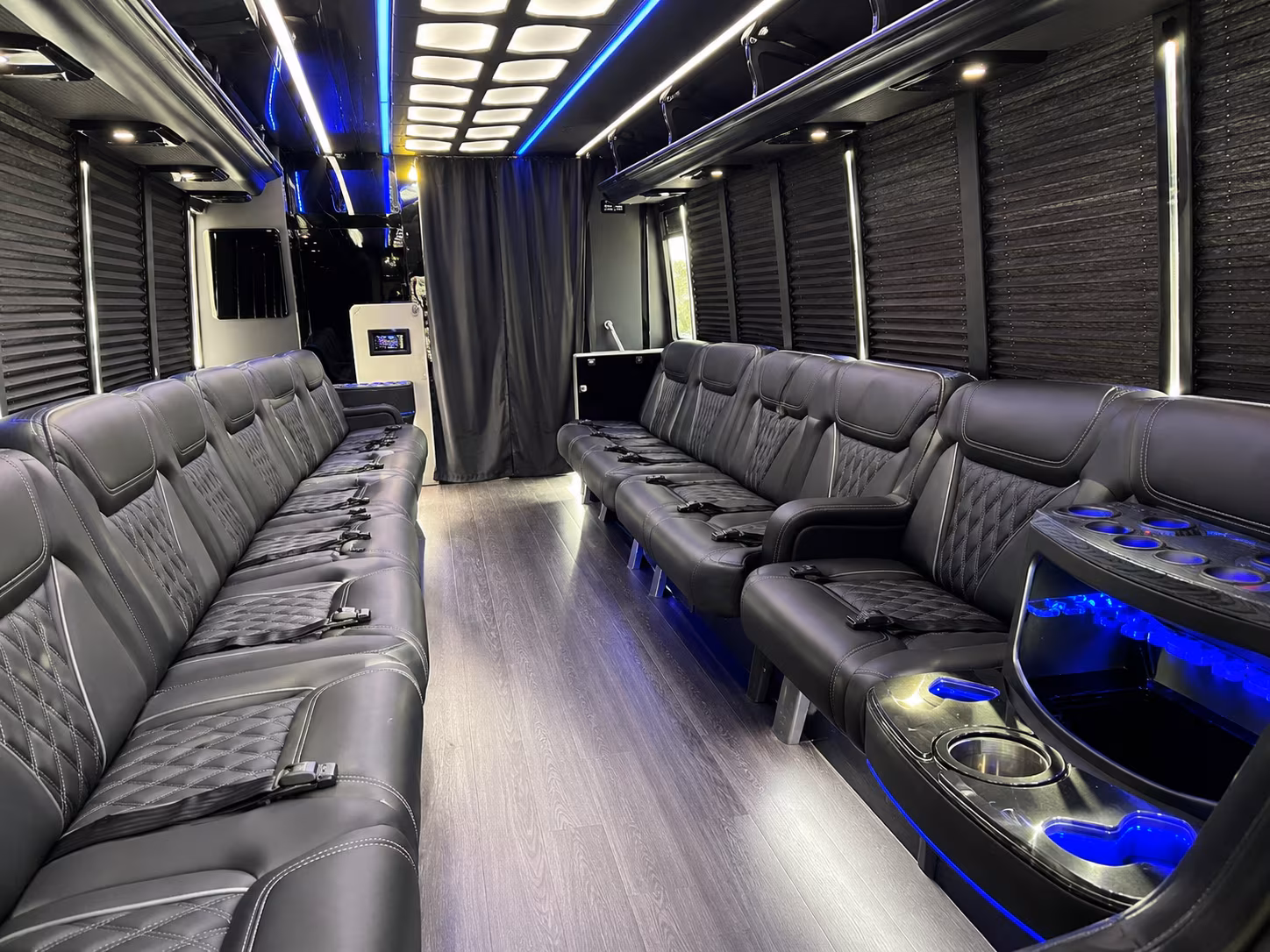 Orlando Prom & Homecoming Transportation party bus exterior