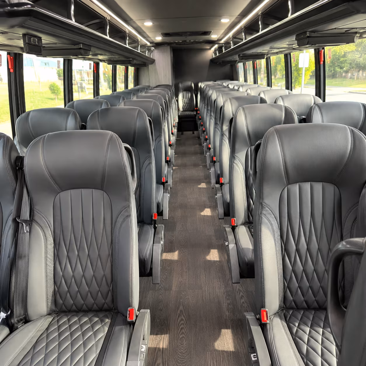 Orlando School Event Transportation party bus exterior