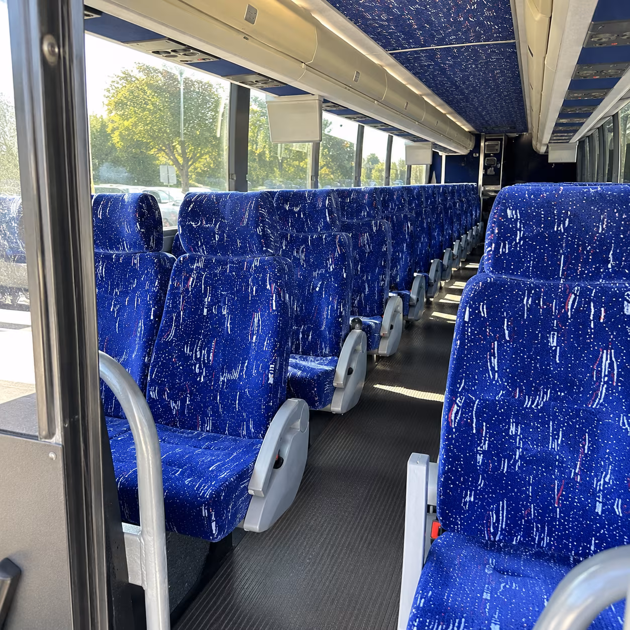 Orlando School Event Transportation party bus exterior